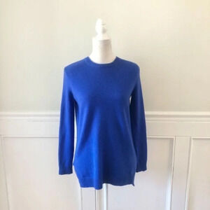 Otte Royal Blue Wool Cashmere Blend Crew Neck Sweater XS